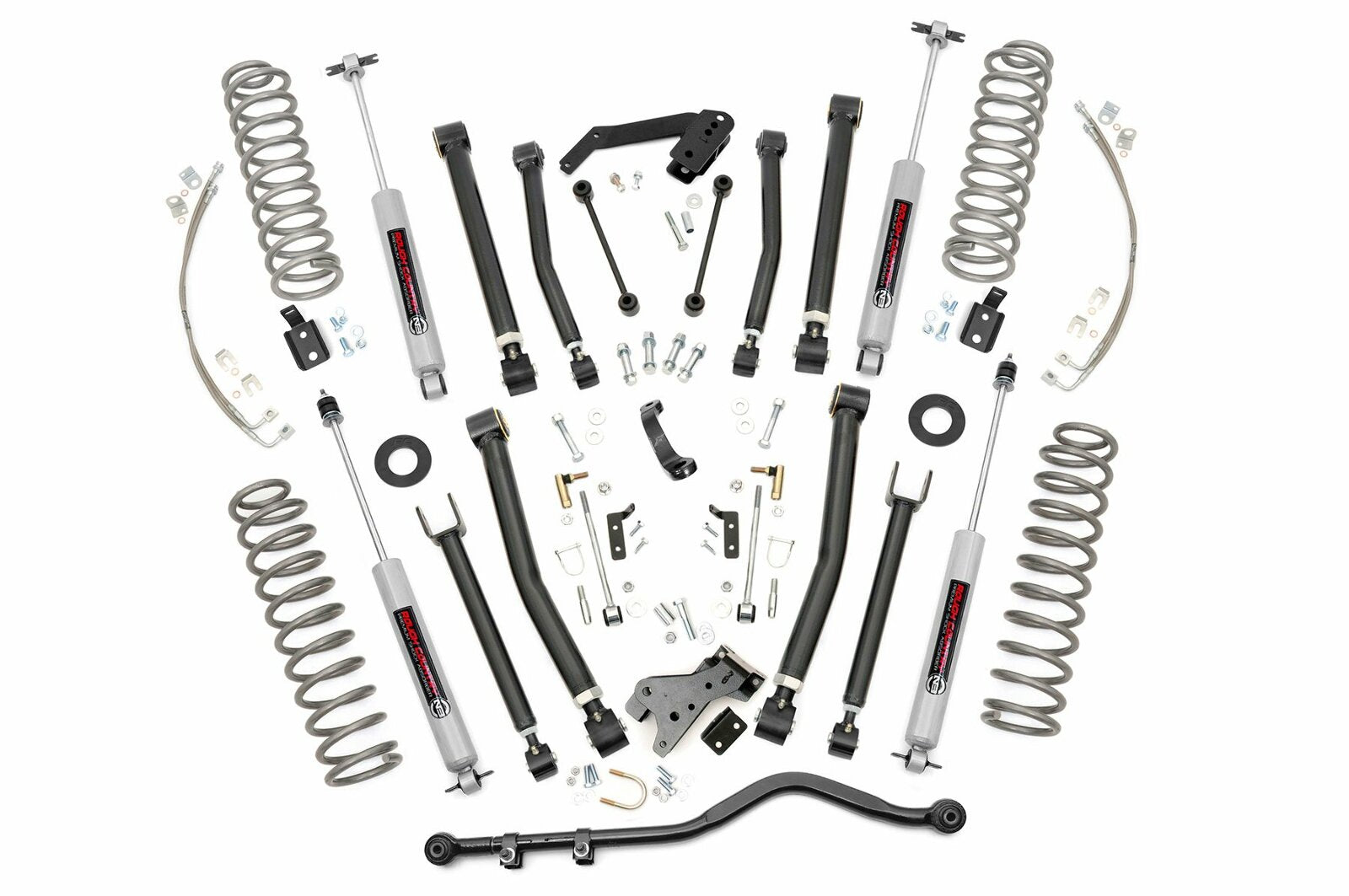 Rough Country 6 Inch Lift Kit X-Series for Jeep Wrangler JK 2WD/4WD (2007-2018)