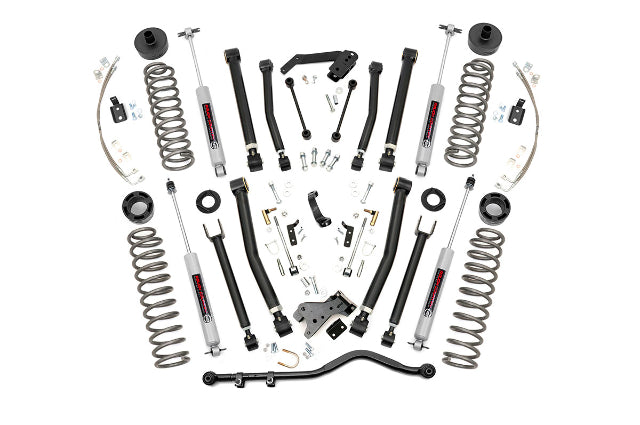Rough Country 6 Inch COMPLETE Susp Lift Kit for Wrangler JK 07-11 2-Door -2