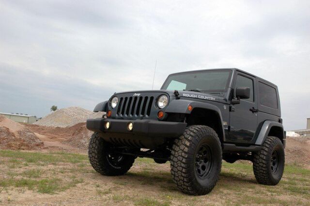 Rough Country 6 Inch COMPLETE Susp Lift Kit for Wrangler JK 12-18 2-Door -2