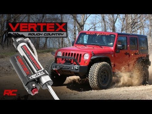 Rough Country 6.5-7.5" Lift Front Vertex Coilovers for Ford F150 14-20 2wd 689004_A