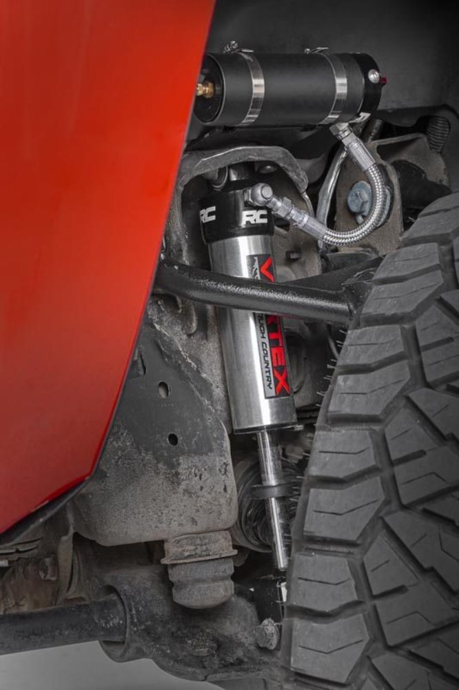 Rough Country GM F Adjustable Vertex Shocks 11-19 Silv/Sierra F for 3-4.5" Lifts -4