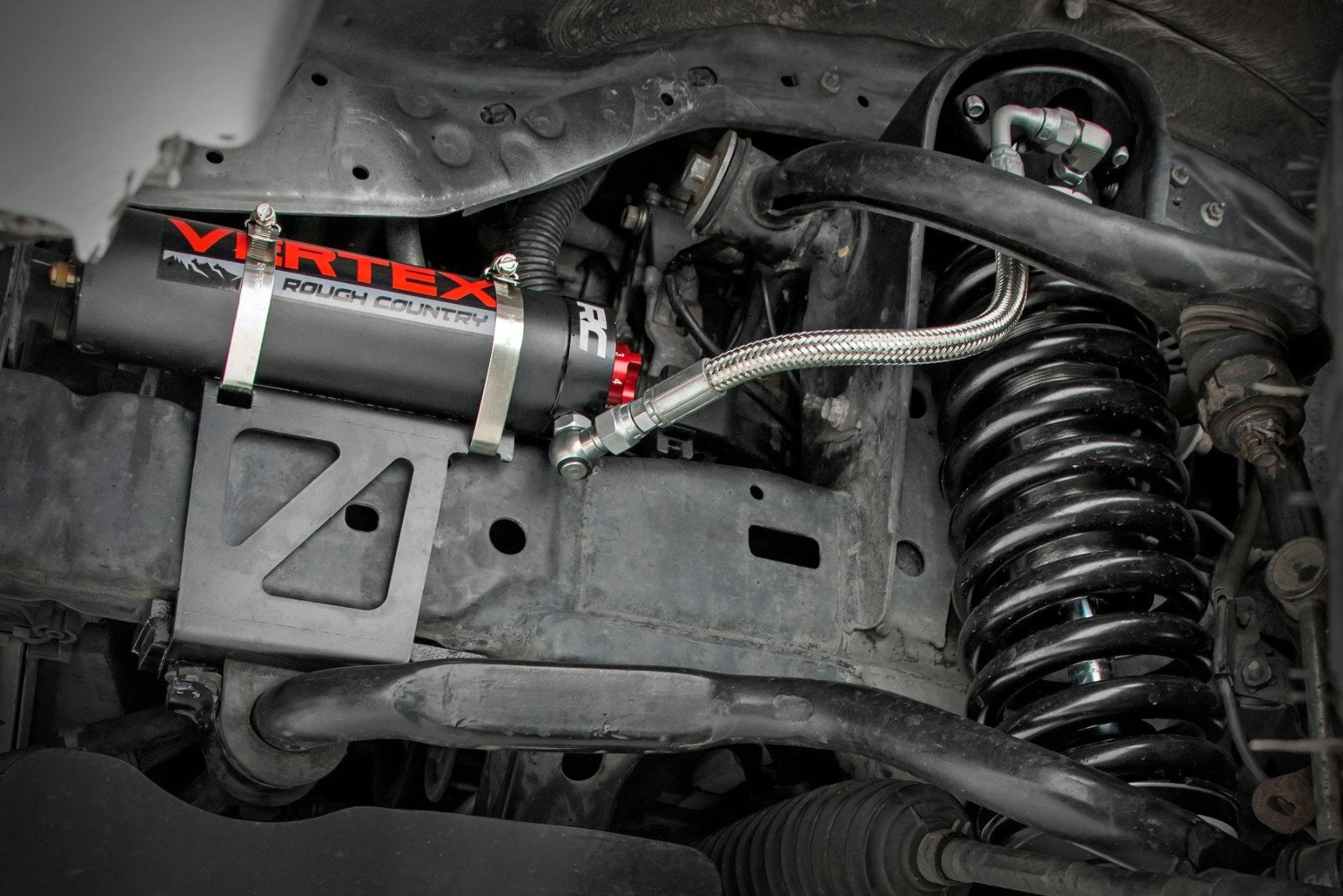 Rough Country For Toyota Front Vertex Coilovers 05-23 Tacoma For 3.5" Lifts -3
