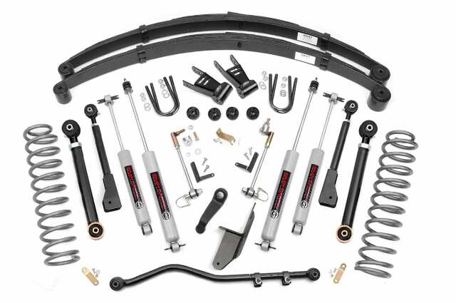 Rough Country 6.5" Suspension Lift Kit w/ Shocks for Cherokee XJ 1984-2001 69620