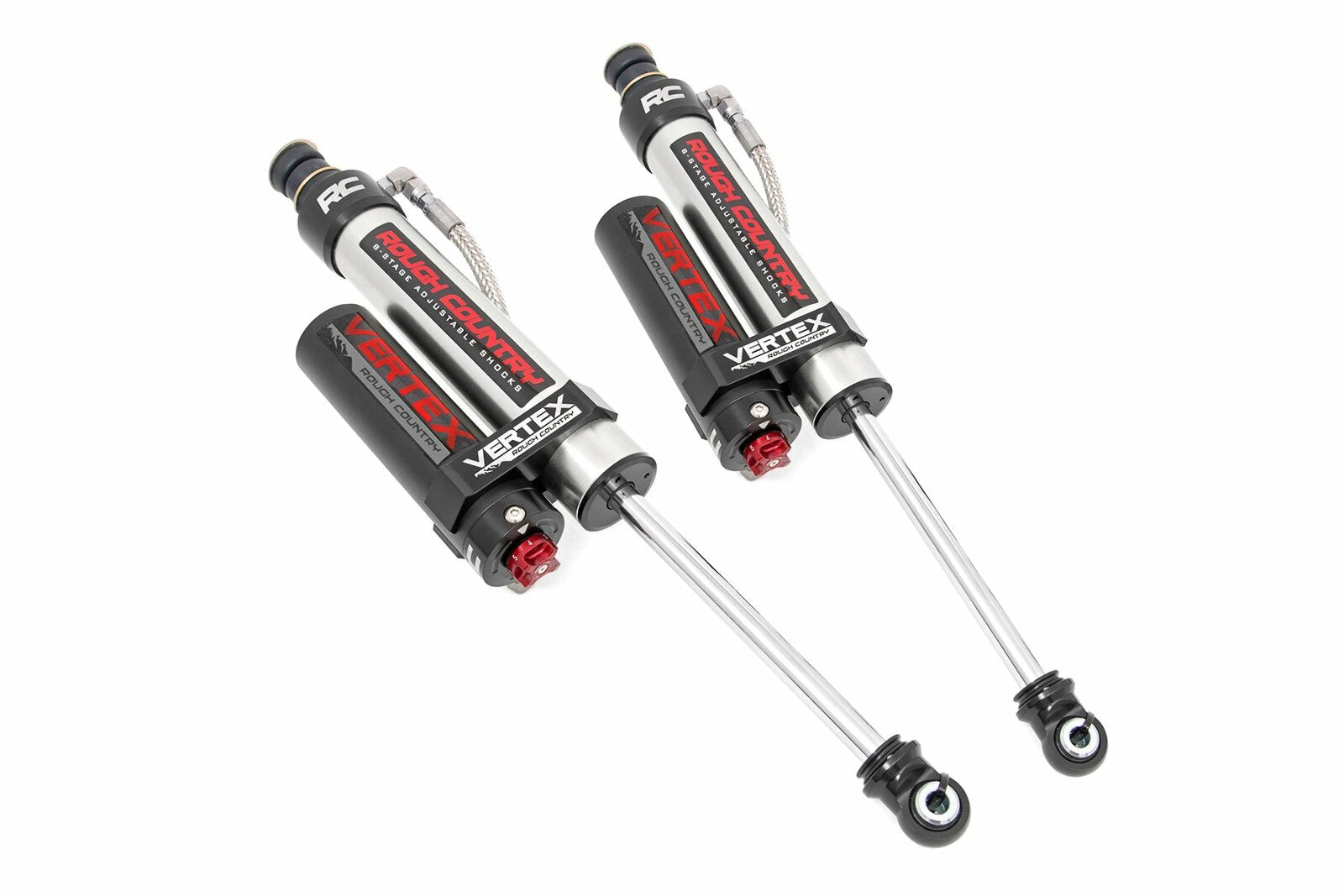 Rough Country for Jeep Wrangler TJ 97-06 V2 Rear Monotube Shocks Pair 0-3" -1