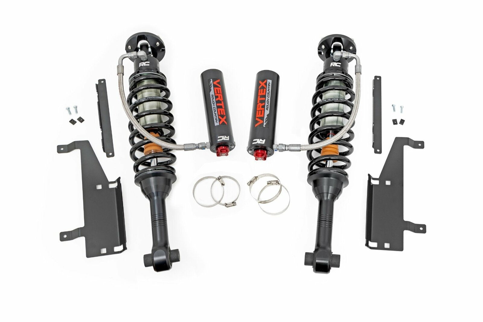Rough Country Vertex 2.5 Adjustable Coilovers Rear 2" for Ford Bronco 2021-2025 -1