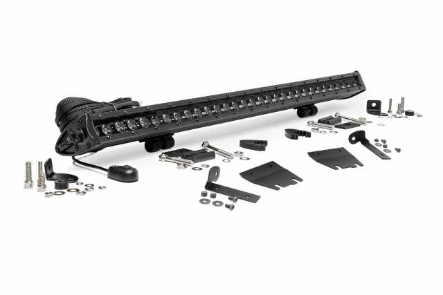 30" LED Hood Kit 18-23 Wrangler JL, 20-23 Gladiator JT BLK-Ser -1