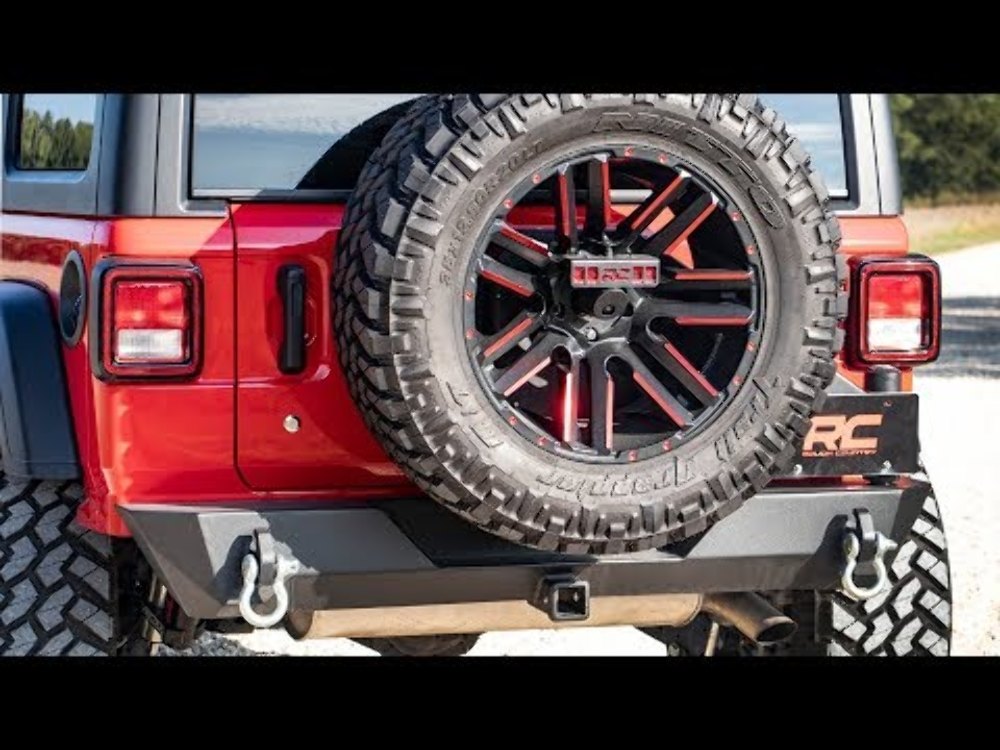 Rough Country 3rd Brake Light Relocation Kit Jeep Wrangler JL 18-20 70055