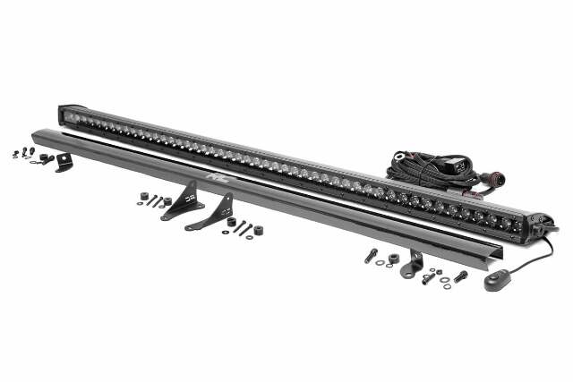 50" LED Hood Kit 18-23Wrangler JL, 20 Gladiator JT BLK-Ser -1