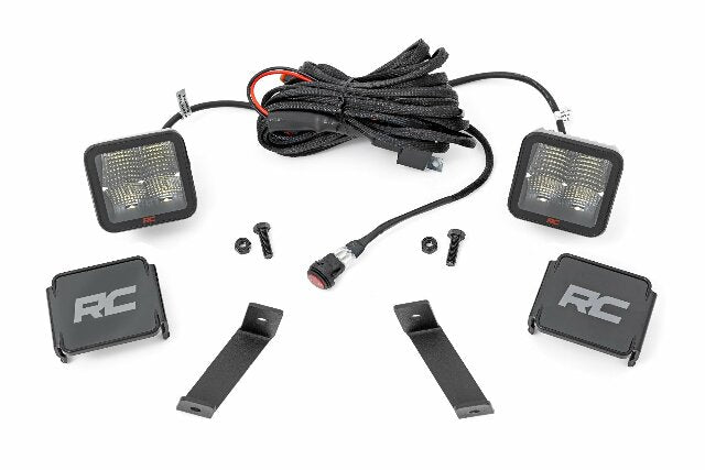 LED Ditch Lights 2" Spectrum Pair Spot Jeep KL 14-21 -1