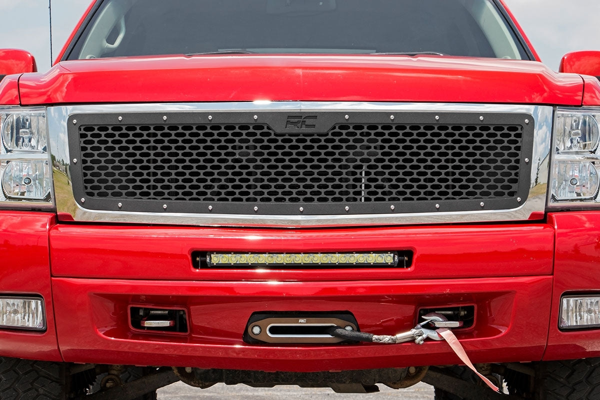 Rough Country Chevrolet Mesh Grille 07-13 Silverado 1500 70194