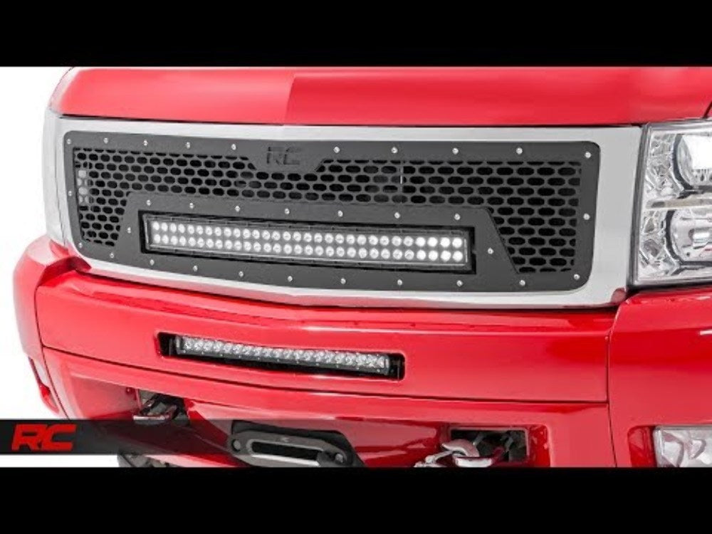 Rough Country Chevrolet Mesh Grille 07-13 Silverado 1500 70194