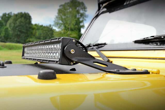 20" Light Bar Hood Mounts Wrangler TJ 97-06 (Mounts Only)