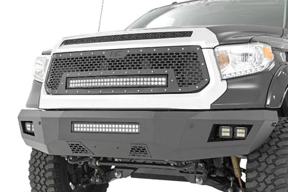 Toyota Mesh Grille w/30" DRow Blk Series LED Cool 14-17 Tundra