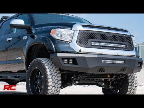Mesh Grille w/30in Dual Row Black Series LED 14-17 Tundra 70226