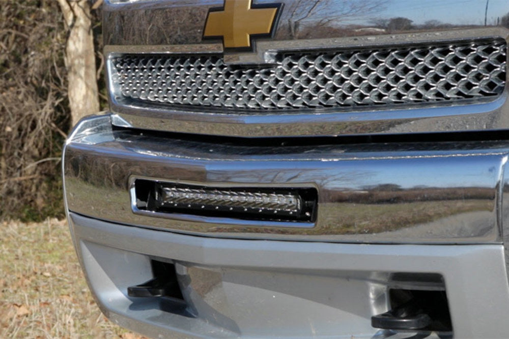 Rough Country Chevrolet 20-inch Single Row Light Bar Bumper Mount (No Light) 70523
