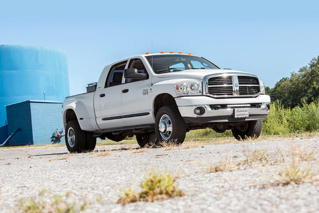 20" LED Light Bar Hidden Bumper Mounts 03-18 RAM 2500/3500 -5
