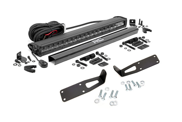 Hidden Bumper Kit w/20" LED Light Bar BLK Ser 03-18 RAM 2500 -1