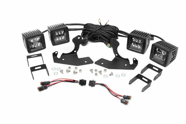Chevrolet LED Fog Light Kit Black Series 11-14 Silverado HD -1