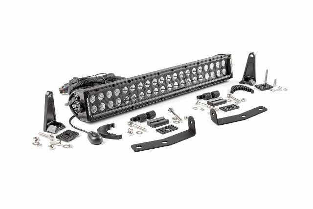 Nissan 20in LED Bumper Kit Black Series 16-20 Titan XD -1