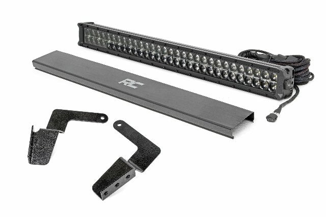 Toyota 30"LED Bumper Kit Black Series White 07-14 FJ Cruiser -1