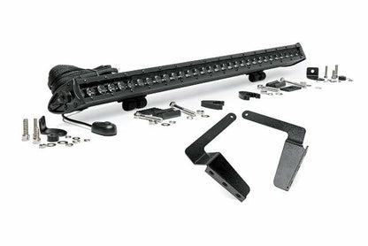 Toyota 30in LED Bumper Kit Black Series 14-20 Tundra