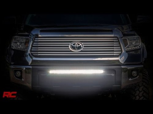 Toyota 30in LED Bumper Kit Black Series 14-20 Tundra -3