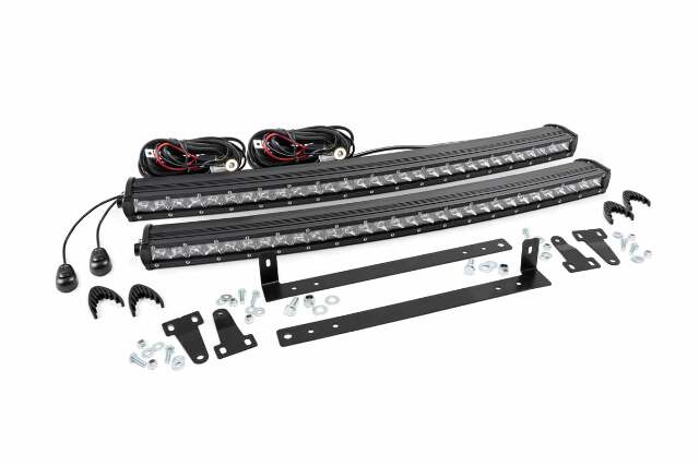Ford 30in Dual LED Grille Kit Chrome Series 09-14 F-150 -1
