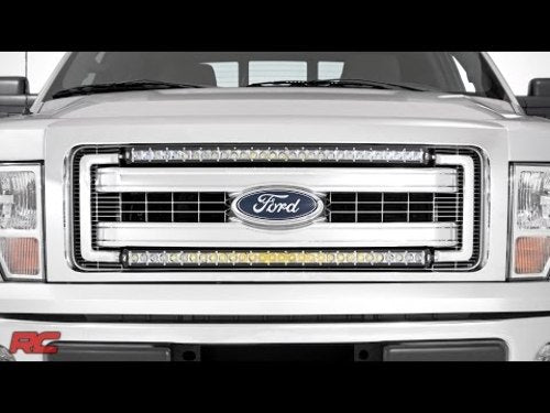 Ford 30in Dual LED Grille Kit Black Series 09-14 F-150 70662