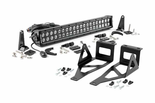 Ford 20in LED Bumper Kit Black Series 05-07 F-250/350 -1