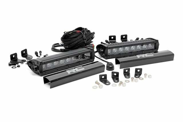 Ford 8in LED Grille Kit Black Series 17-19 F-250 Lariat -1