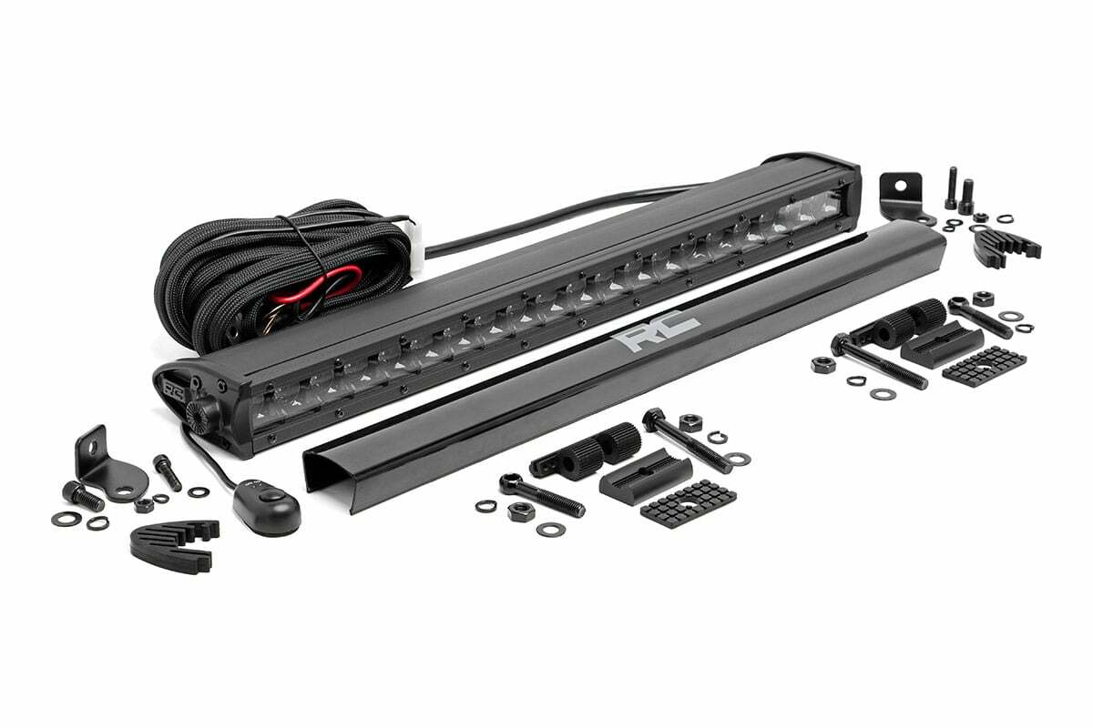 Rough Country 20-inch Cree LED Light Bar-Single Row Black Series 70720BL