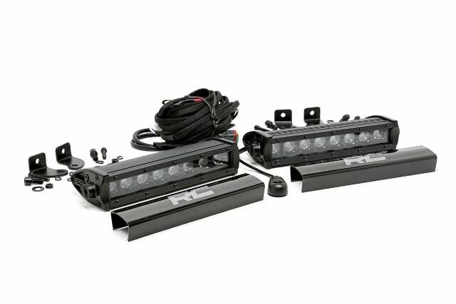 8-inch Cree LED Light Bars Pair Black Series -1