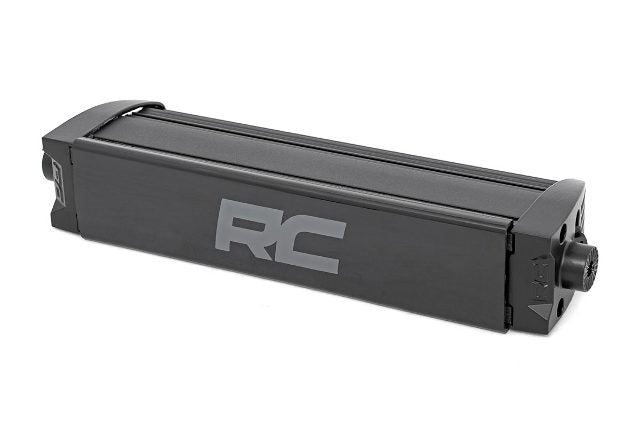 8" Cree LED Light Bar-Single Row, Pair Black Series Cool White DRL 70728BLDRL