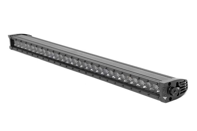 30"Cree LED Light Bar-Single Row Black Series w/ Cool White DRL -2