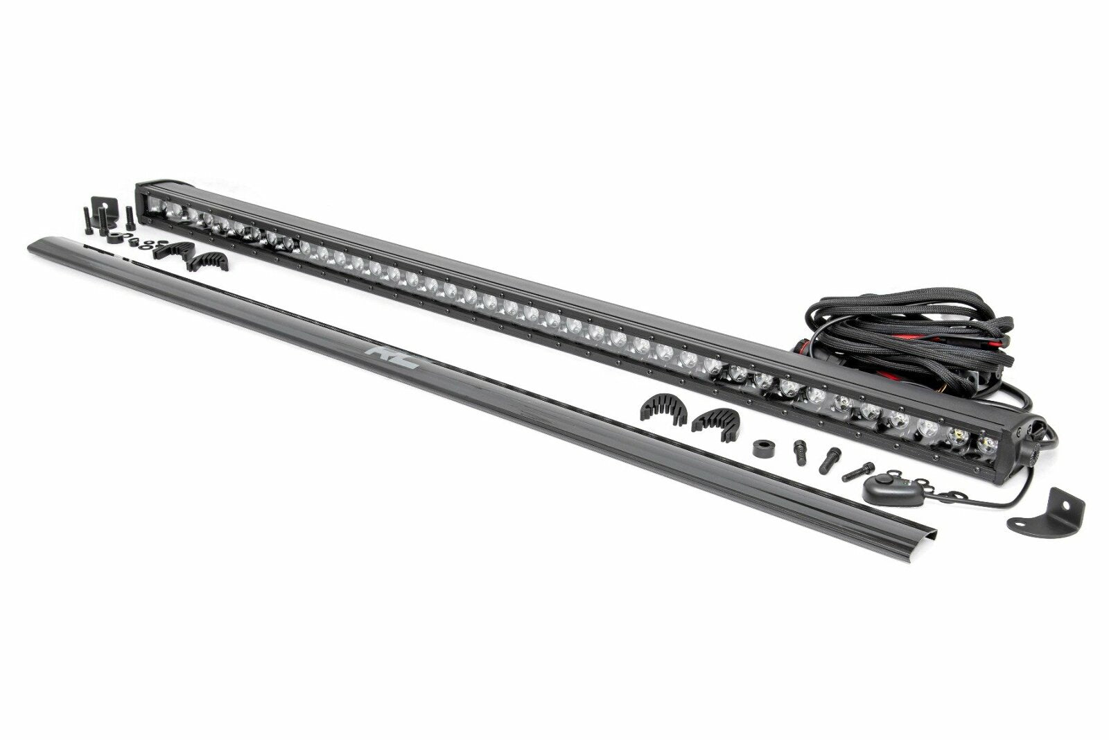 Rough Country 40-inch Cree LED Light Bar - Single Row Black Series 70740BL