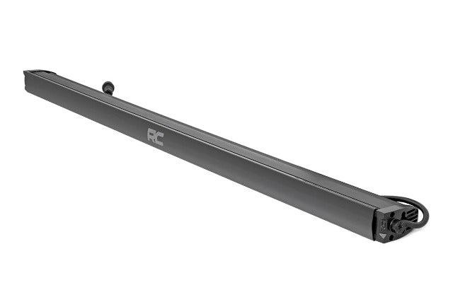 50" Cree LED Light Bar-Single Row Blk Series Cool White DRL -2