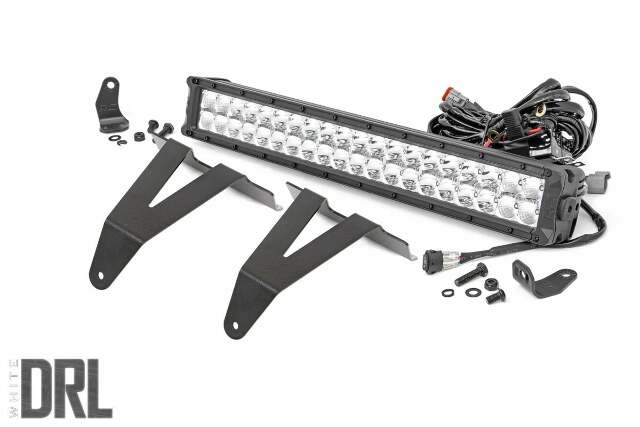 20" LED Bumper Kit Chrome Series White DRL 19-20 RAM 1500 -1