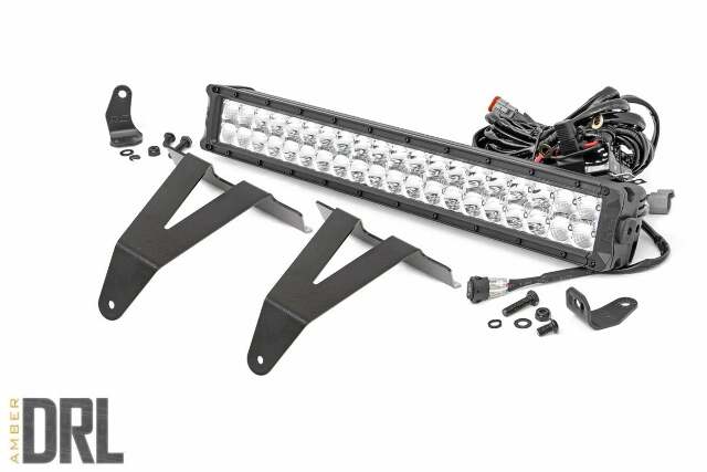 20in LED Bumper Kit Chrome Series w/Amber DRL 19-20 RAM 1500 -1