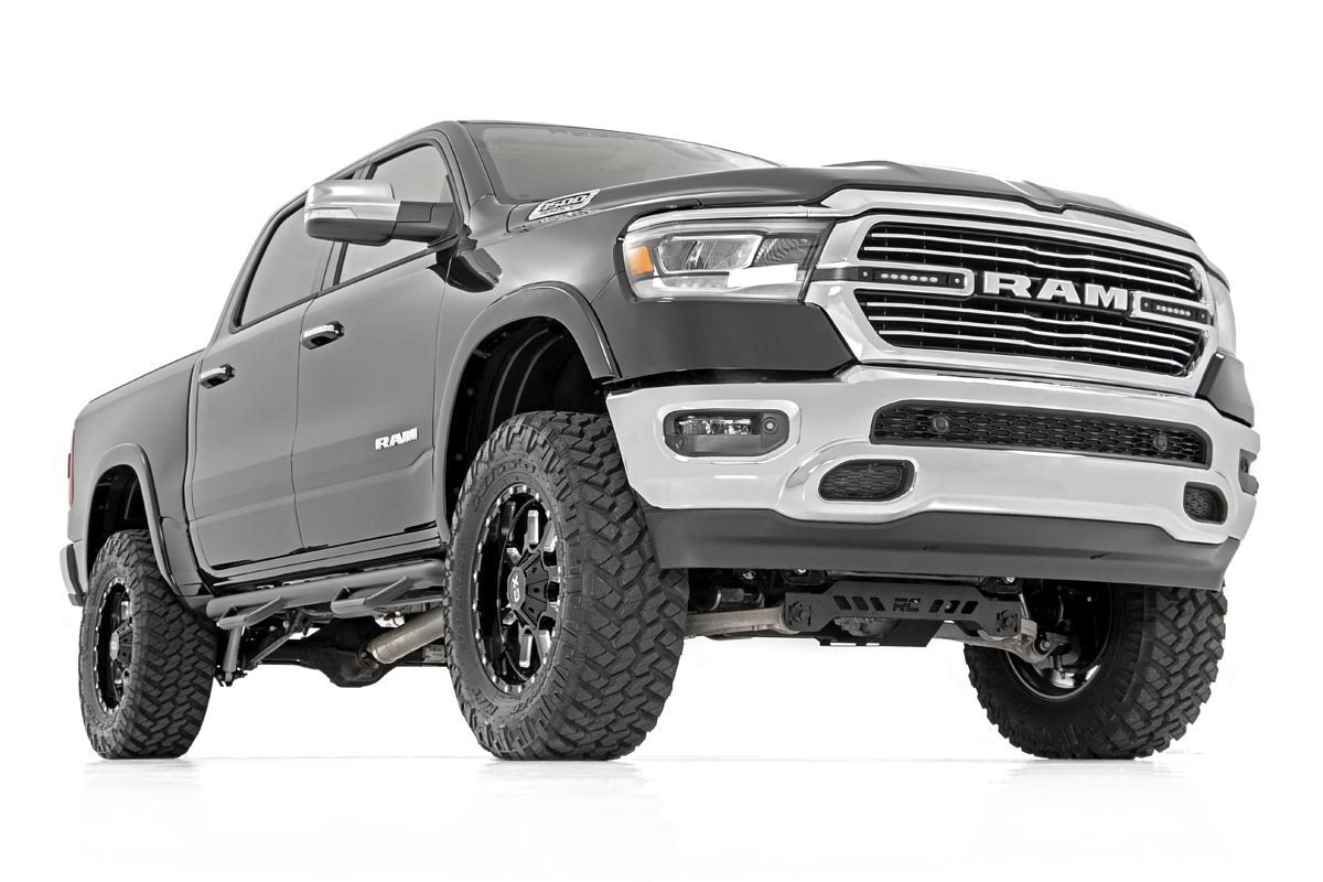 Rough Country Dodge Dual 6in LED Grille Kit Black Series 19-24 RAM 1500 70783
