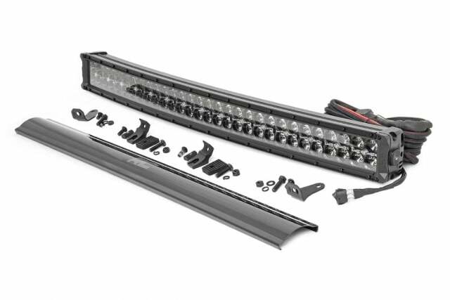 30in LED Grille Kit Black Series White DRL fits Toy 14-20 4-Runner -1