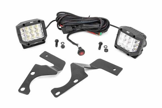 Toyota 3"WA LED Lwr Windshield Kit 10-20 4-Runner 3"Osram