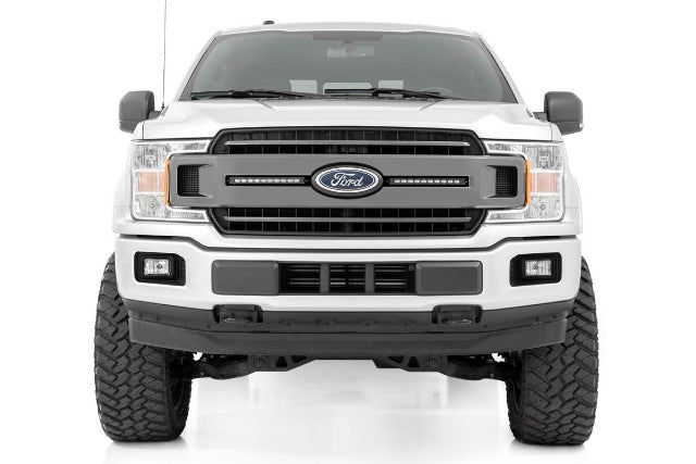 Ford Dual 10in LED CM Ser Grille Kit 18-20 F-150 XLT-CM Ser -5