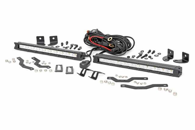 Ford Dual 10in LED CM Ser Grille Kit 18-20 F-150 XLT-CM Ser -1
