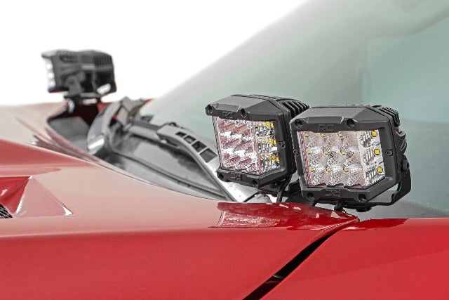 Toyota 2-inch LED Ditch Kit 14-20 Tundra Blacks Series Flood -2