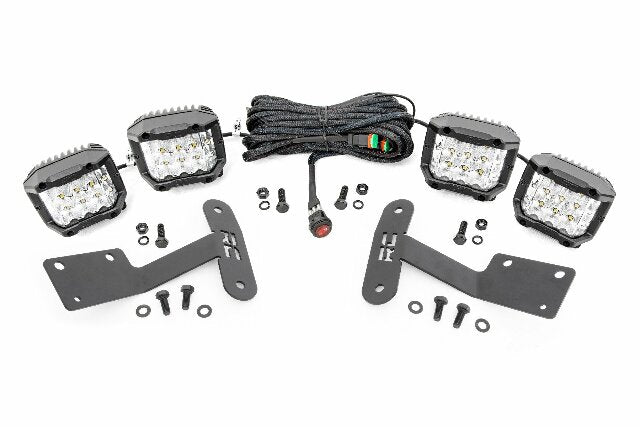 Toyota 3-inch LED Ditch Kit 14-20 Tundra 3"Osram Wide Angle -1
