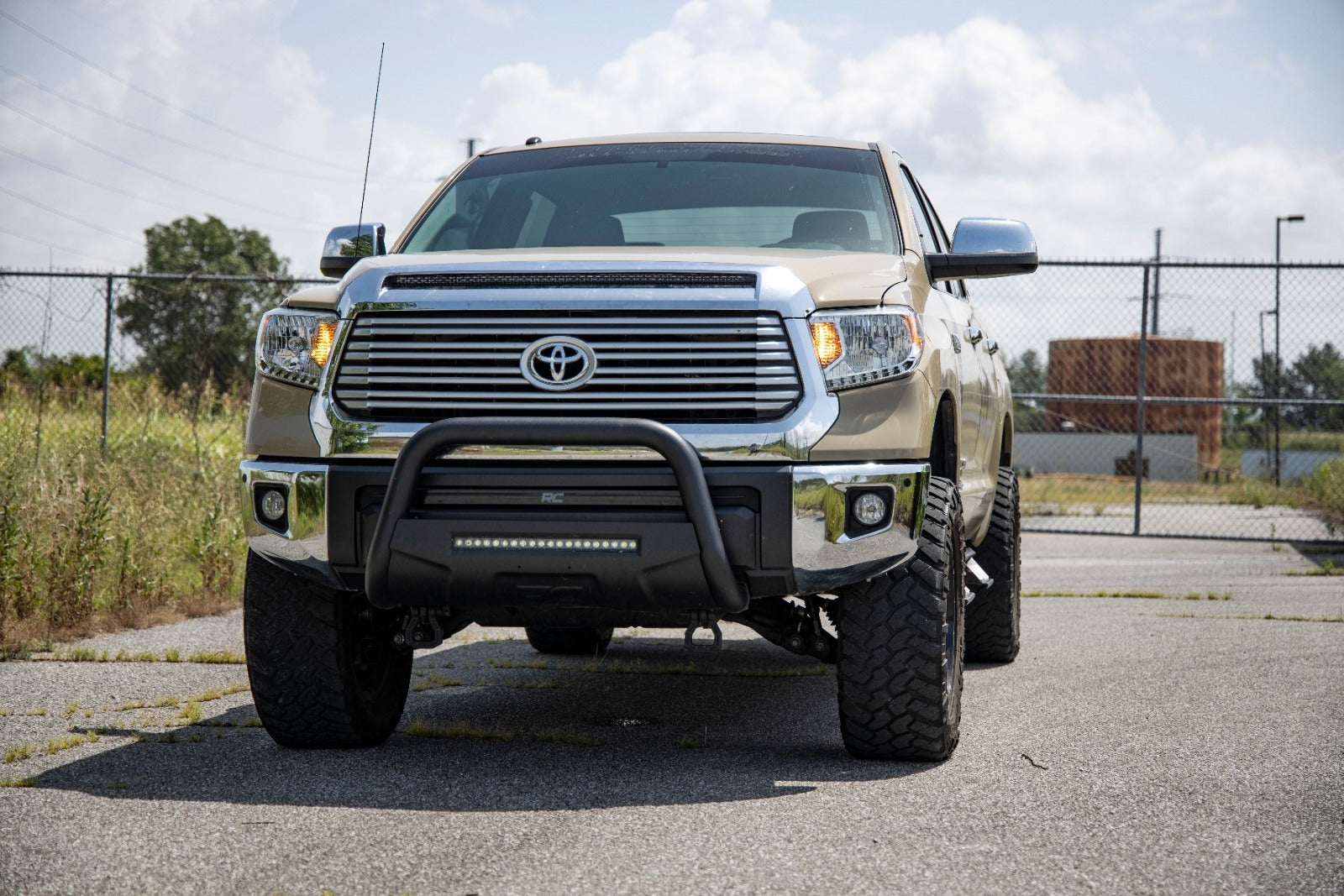 Rough Country 40" LED Hood Bulge Kit Toyota 14-21 Tundra 70847