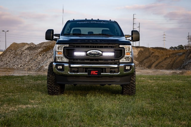 LED Light Grille Mount 10" Black Ford Super Duty (20-21) 70898