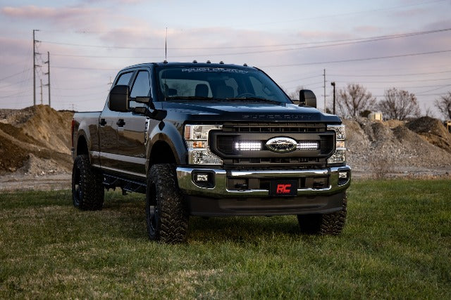 LED Light Grille Mount 10" Black Ford Super Duty (20-21) 70898