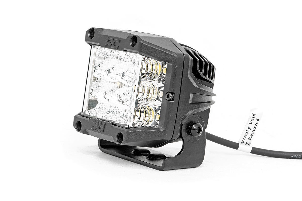 Rough Country 3-inch Wide Angle Osram LED Lights-Pair 70904