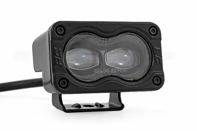 3x1.75 Inch Black Series LED Slim Aux SAE Fog Pair 70910